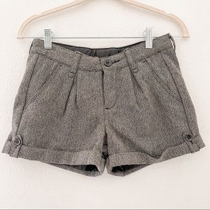 Gap Girls Tweed Pleated Metallic Dress Shorts 12